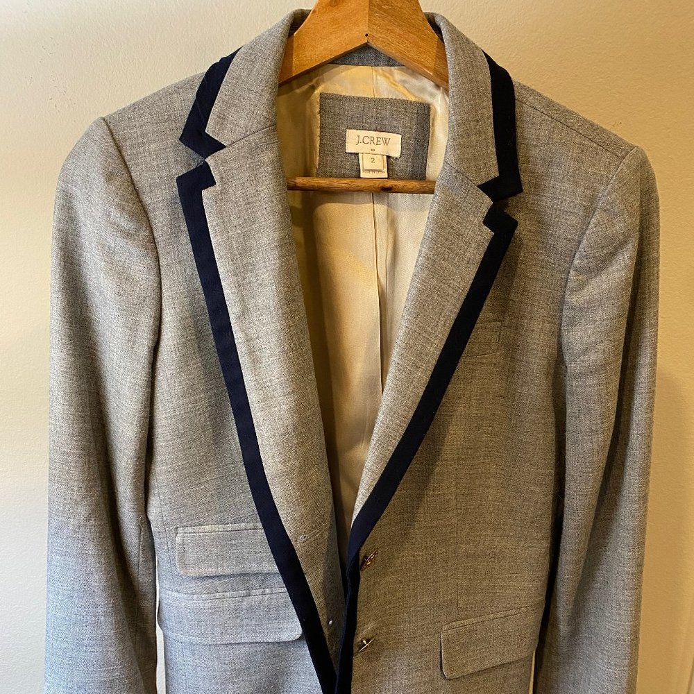 J. Crew Women’s ❄️ Wool Blend Schoolboy Blazer